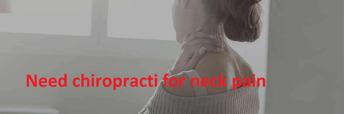 neck pain relif by chiropracti